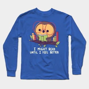 Reading Owl Long Sleeve T-Shirt